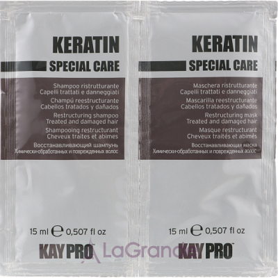KayPro Special Care Keratin      (shmp/15ml + h/mask/15ml)