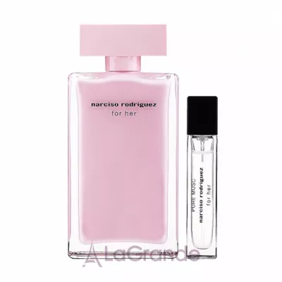 Narciso Rodriguez For Her Eau de Parfum  (  100  +   Pure Musc 10 )