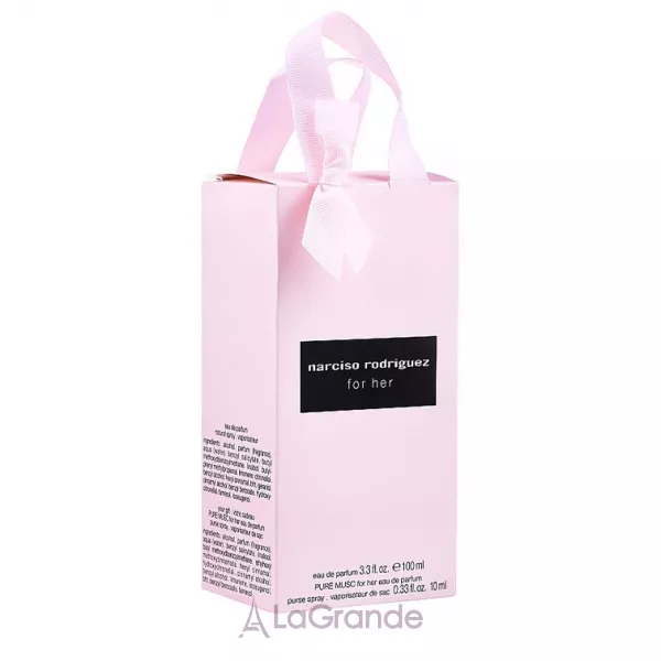 Narciso Rodriguez For Her Eau de Parfum ����� (��������������� ���� 100 �� + ��������������� ���� Pure Musc 10 ��)