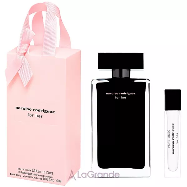 Narciso Rodriguez For Her ����� (��������� ���� 100 �� + ��������������� ���� Pure Musc 10 ��)