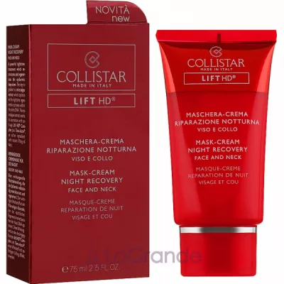 Collistar Lift HD Night Recovery Mask Cream -     