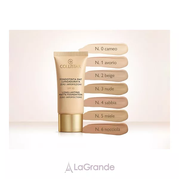 Collistar Long-Lasting Matte Foundation ���������� ��������� ����