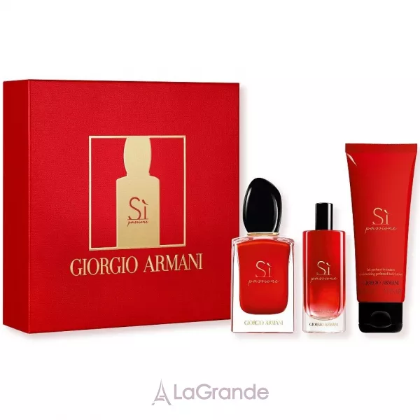 Armani Si Passione ���� (����������� ���� 50 �� + ����������� ���� 15 �� + ������� ��� ��� 75 ��)