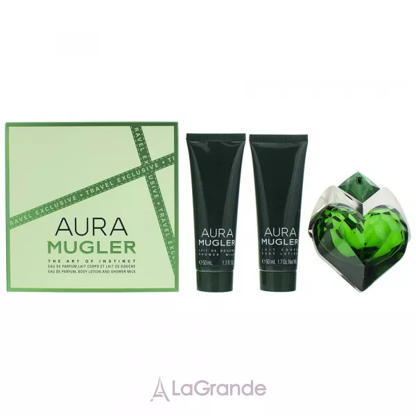 Thierry Mugler Aura ����� (��������������� ���� 50 �� + ������ ��� ���� 50 �� + ���� ��� ���� 50 ��)