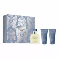 Dolce & Gabbana Light Blue pour Homme ����� (��������� ���� 125 �� + ������� ����� ������ 50 �� + ���� ��� ���� 50 ��)