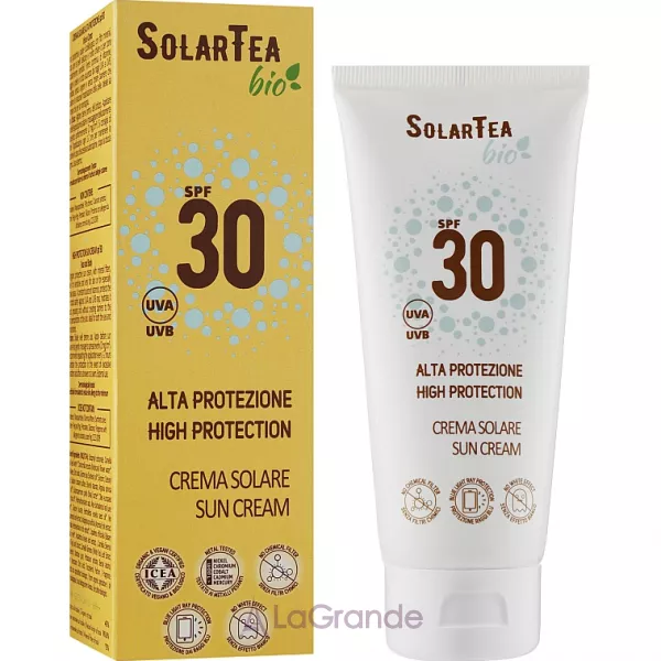 Bema Cosmetici Solar Tea High Protection Sun Cream SPF30 ������������� ���� ��� ������� ���� ������� �� ���