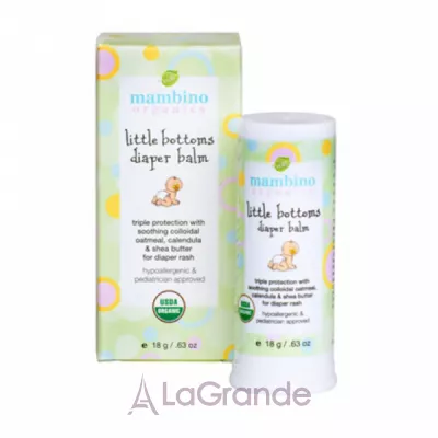 Mambino Organics Infant & Baby Care Little Bottoms Diaper Balm    