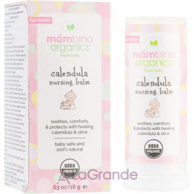 Mambino Organics Body Care Calendula Nursing Balm        