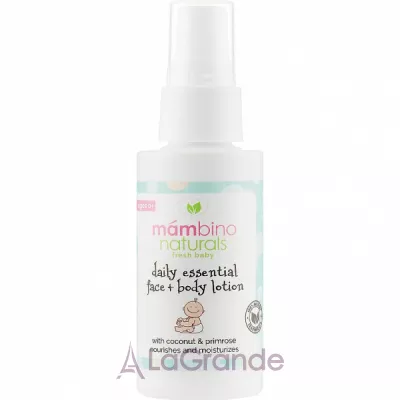 Mambino Organics Infant & Baby Care Baby's Best Daily Essential Lotion          