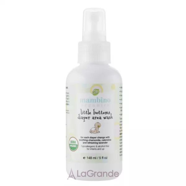 Mambino Organics Infant & Baby Care Little Bottoms Diaper Area Wash ���� ��� �������� ����� ������ ���� ������ �������