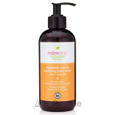 Mambino Organics Body Care Mandarin Creme Organic Body Wash  -    볺 