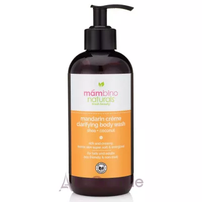 Mambino Organics Body Care Mandarin Creme Organic Body Wash  -     