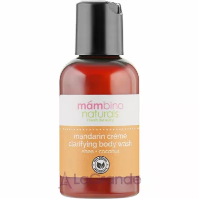 Mambino Organics Body Care Mandarin Creme Organic Body Wash  -    볺 