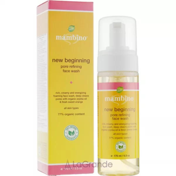 Mambino Organics New Beginning Pore Refining Face Wash ����� ��� ������� ���