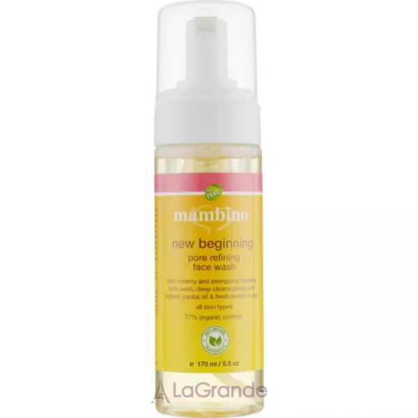Mambino Organics New Beginning Pore Refining Face Wash ����� ��� ������� ���