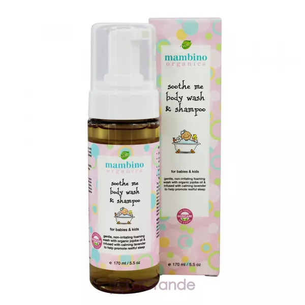 Mambino Organics Infant & Baby Care Soothe Me Body Wash & Shampoo ������������� ���� ��� ���� � �������
