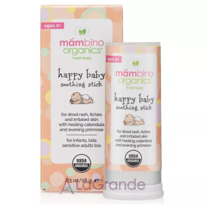 Mambino Organics Infant & Baby Care Happy Baby Soothing Stick   