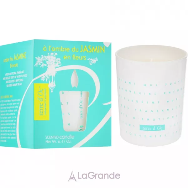 Terre d'Oc Perfumed Candles Under The Jasmine Flower ����� ������������� 