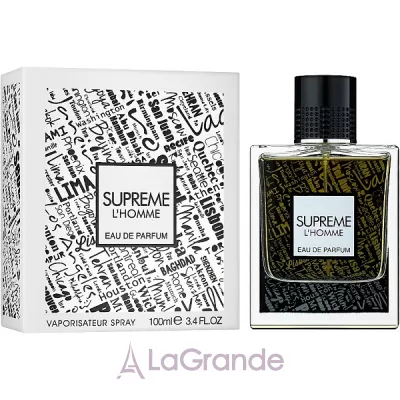 Fragrance World  Supreme L'Homme  