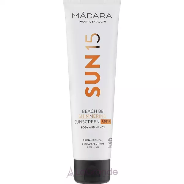 Madara Cosmetics Sun15 Beach BB Shimmering Sunscreen SPF15 ������������� ���� ��� ���