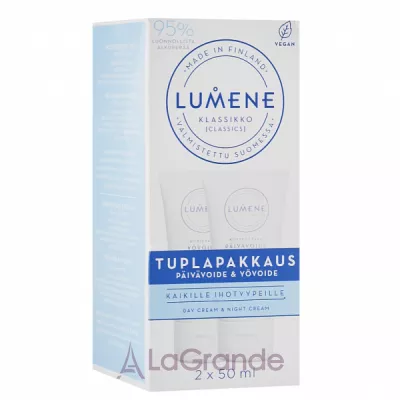 Lumene Klassikko Cream Set  (d/cr/50ml + n/cr/50ml)