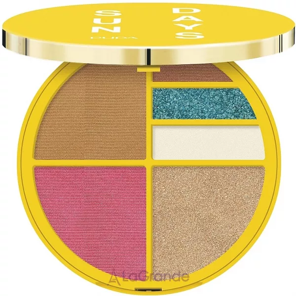 Pupa Sun Days Face & Eyes Waterproof Palette ������� ��� ������� �� ����