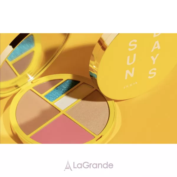 Pupa Sun Days Face & Eyes Waterproof Palette ������� ��� ������� �� ����