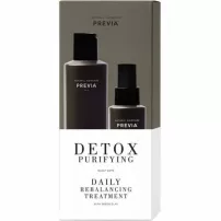 Previa Tea Tree Oil&green Clay Detox Purifying Daily Rebalancing Treatment ����� ������ ������� ( h/shmp/300ml + h/lot/100ml)
