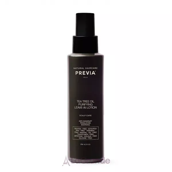 Previa Tea Tree Oil&green Clay Detox Purifying Daily Rebalancing Treatment ���� ����� ���� (h/shmp/300ml + h/lot/100ml)
