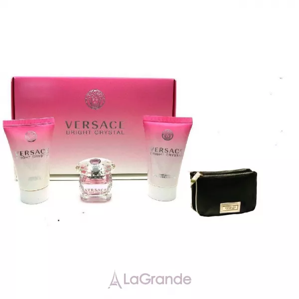 Versace Bright Crystal ���� (�������� ���� 90 �� + ������� ��� ��� 100 �� + ���� ��� ���� 100 �� + ����������)
