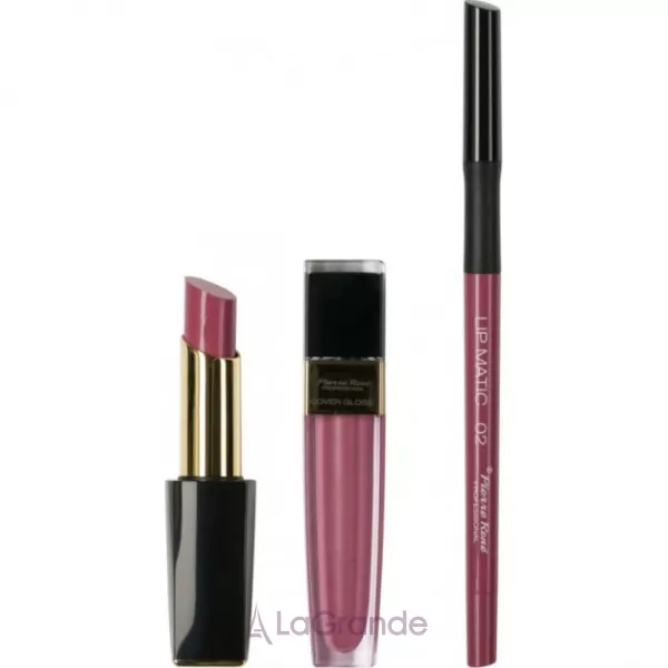 Pierre Rene Lips Outfit Box �1 ���������� ����� ��� ��� (l/penc/02 + l/gloss/07 + lips/02)