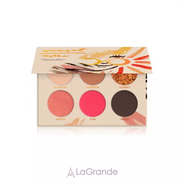 Pierre Rene Eyeshadow Palette Sea Ustka ������� ����� ��� ���