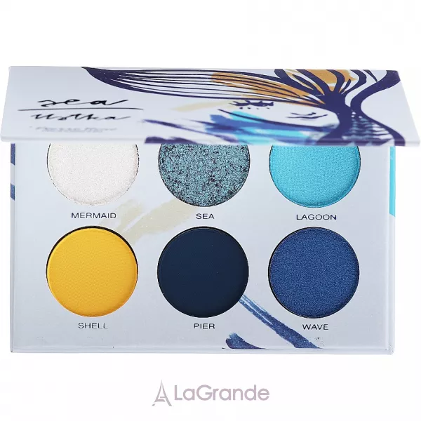 Pierre Rene Eyeshadow Palette Sea Ustka ������� ����� ��� ���