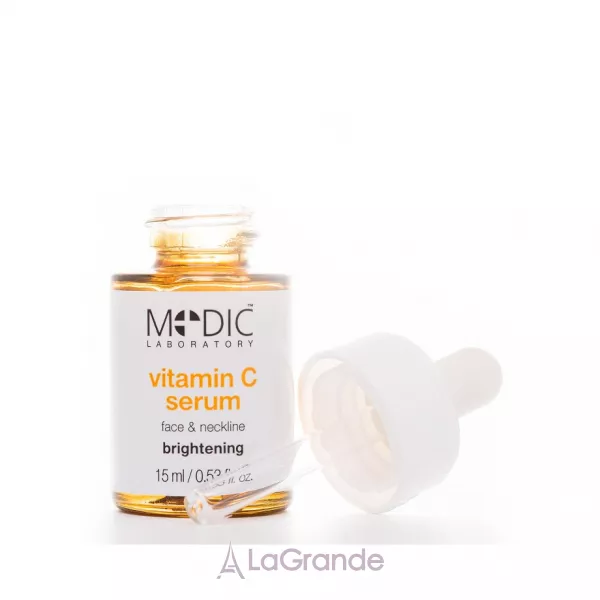 Pierre Rene Medic Laboratorium Vitamin C Brightening Serum for Face and Neck ��������� ��� ���� � ��� � ��������� �