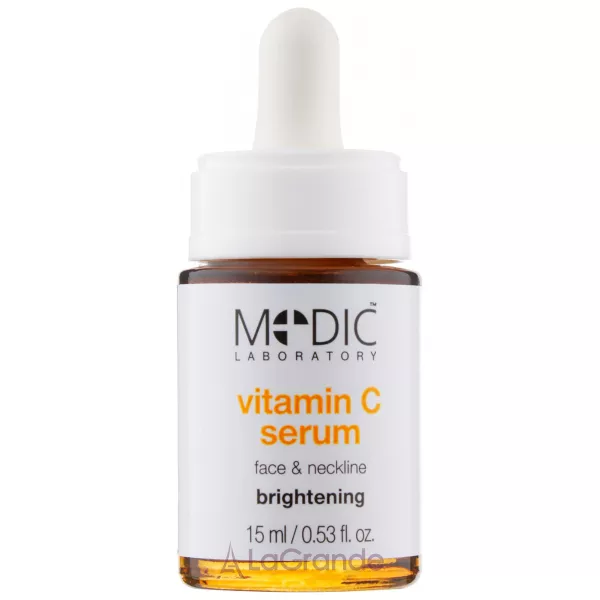 Pierre Rene Medic Laboratorium Vitamin C Brightening Serum for Face and Neck ��������� ��� ���� � ��� � ��������� �