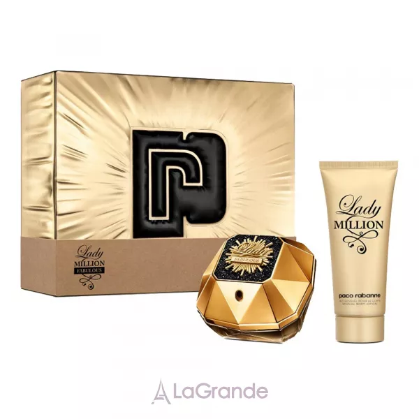 Paco Rabanne Lady Million Fabulous Eau de Parfum Intense ����� (��������������� ���� 50 �� + ������ ��� ���� 75 ��)