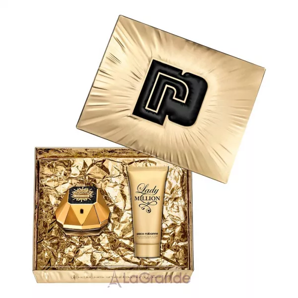 Paco Rabanne Lady Million Fabulous Eau de Parfum Intense ����� (��������������� ���� 50 �� + ������ ��� ���� 75 ��)