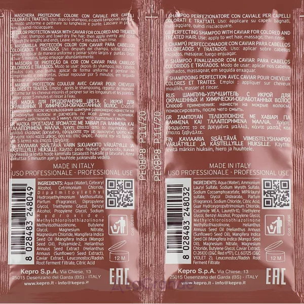 KayPro Color Care Caviar Supreme ����� ��� ���������� ����� (shmp/15ml + h/mask/15ml)