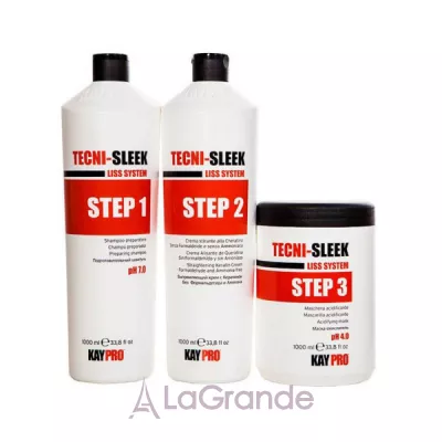KayPro Tecni-Sleek Prepearing Shampoo Step 1    