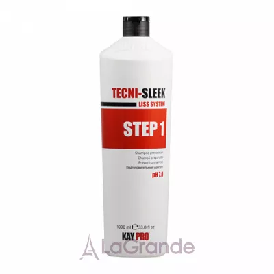 KayPro Tecni-Sleek Prepearing Shampoo Step 1    