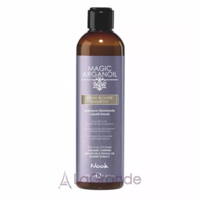 Nook Magic Arganoil Ritual Blonde Shampoo     