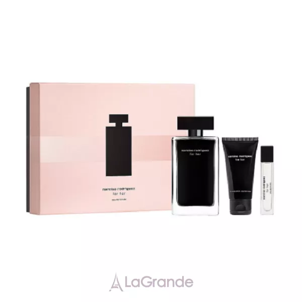 Narciso Rodriguez For Her ����� (��������� ���� 100 �� + ��������� ���� 10 �� + ������ ��� ���� 50 ��)