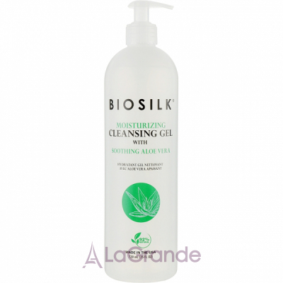 BioSilk Moisturising Cleansing Gel with Soothing Aloe Vera    ,  