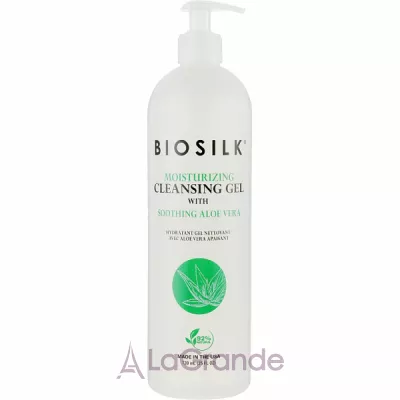 BioSilk Moisturising Cleansing Gel with Soothing Aloe Vera     