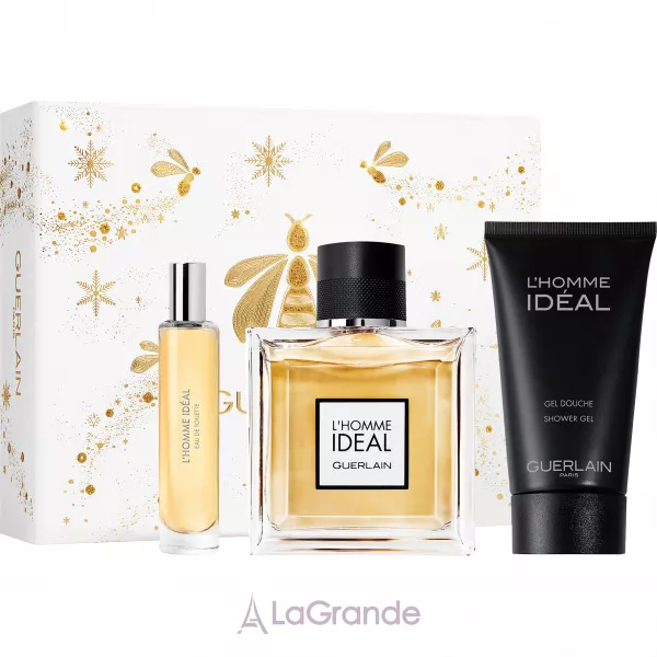Guerlain L�Homme Ideal ���� (�������� ���� 100 �� + �������� ���� 10 �� + ���� ��� ���� 75 ��)