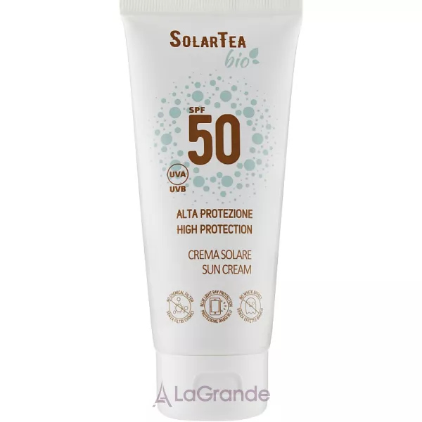 Bema Cosmetici Solar Tea Bio Sun Cream SPF 50 ���� ������������� � ������� ����� ������� ��� ������� �� ���