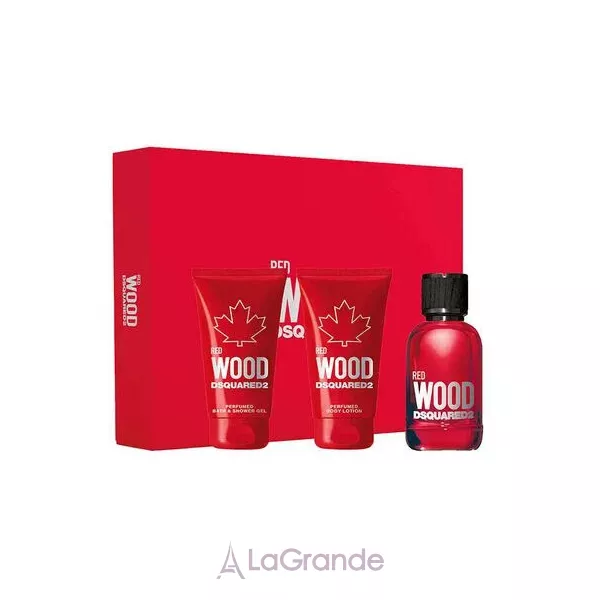 Dsquared2 Red Wood ����� ( ��������� ���� 50 �� + ���� ��� ���� 50 �� + ������ ��� ���� 50 �� )