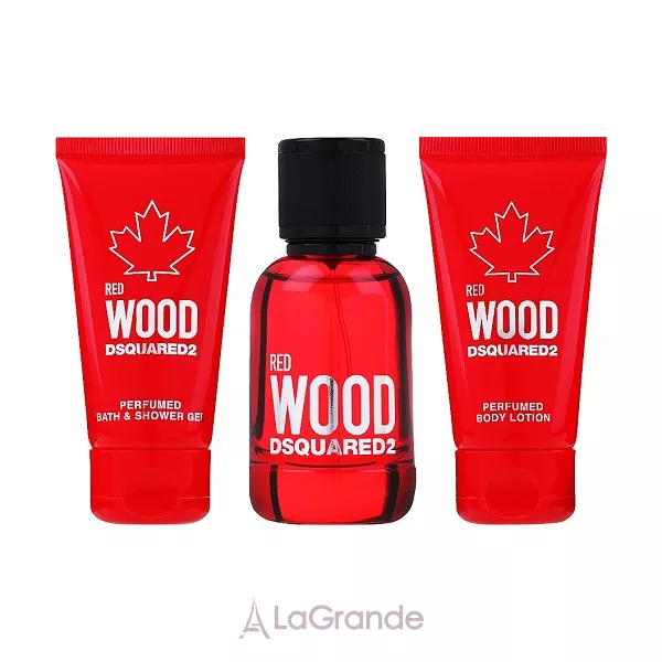 Dsquared2 Red Wood ����� ( ��������� ���� 50 �� + ���� ��� ���� 50 �� + ������ ��� ���� 50 �� )