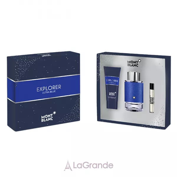 Mont Blanc Explorer Ultra Blue ���� (����������� ���� 100 �� + 7.5 �� + ���� ��� ���� 100 ��)