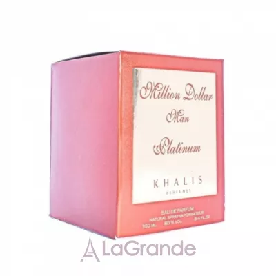 Khalis Perfumes Million Dollar Man Platinum  